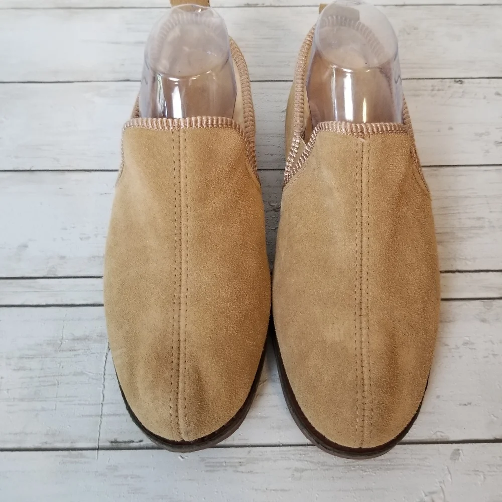 Faux Suede Faux Fur Slip-On Scuff Slipper Loafers